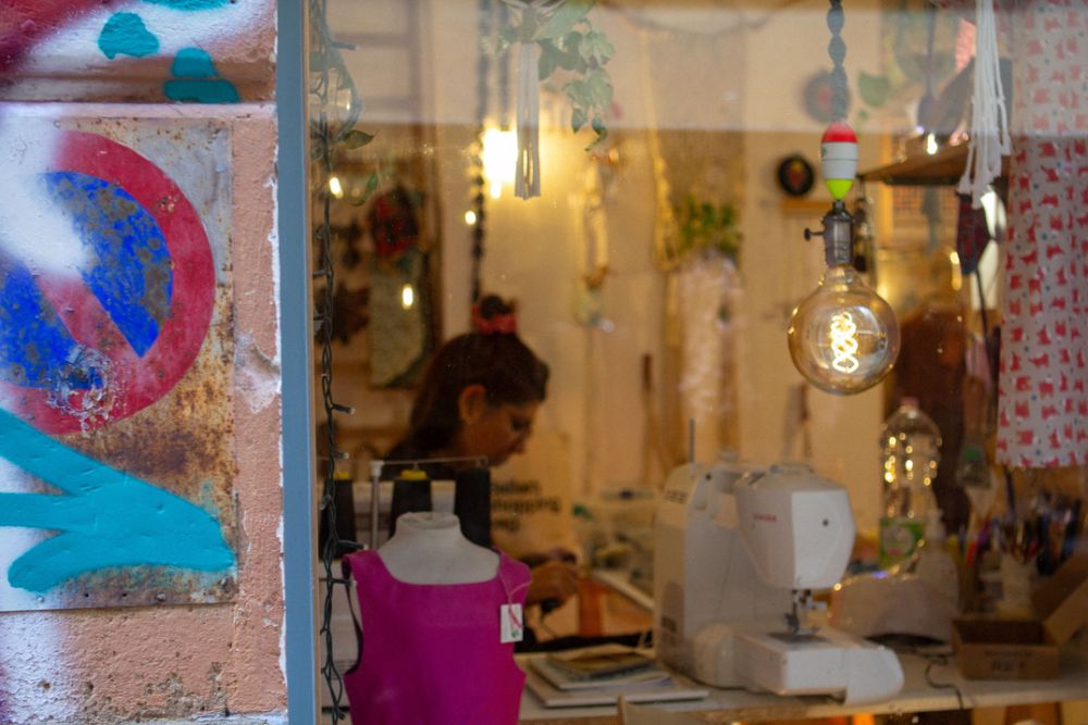 Una delle botteghe Alab nel centro storico di Palermo